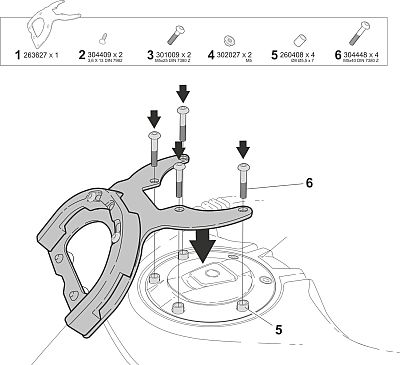 Shad Click System, mount (84/194)