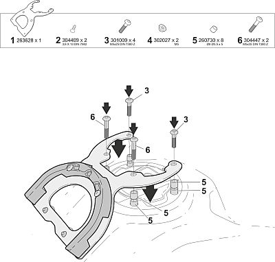 Shad Click System, mount (85/194)
