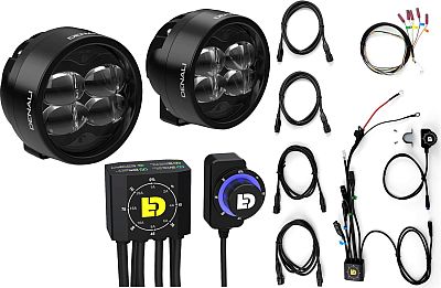 Denali D3 Fog Universal DialDim, Zusatzscheinwerfer-Satz