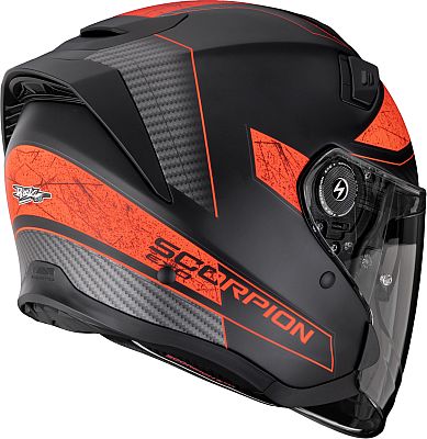 Scorpion EXO-GT Jet Carbon Crest, шлем с открытым лицом (4/5)