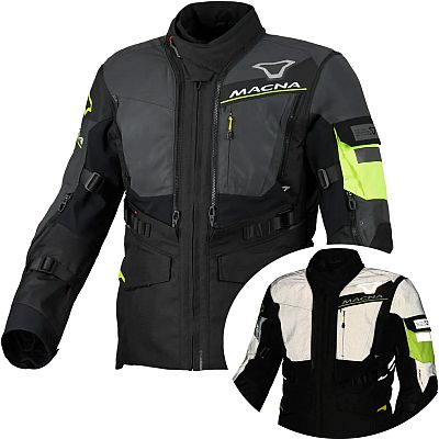 Macna Flexodus Night Eye, textile jacket waterproof