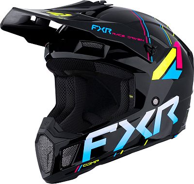 FXR Clutch Comp Rave, casco da motocross