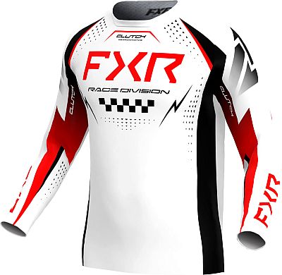 FXR Clutch Pro MX White, jersey