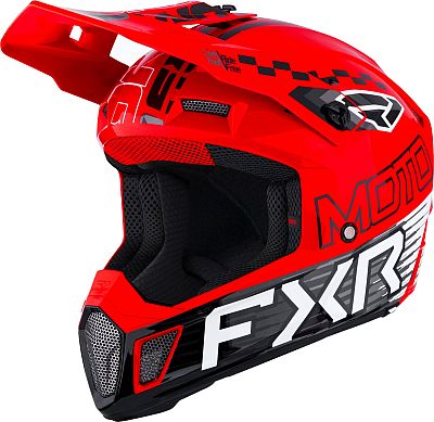 FXR Clutch Race Div, motocross helmet