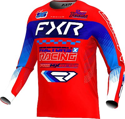 FXR Podium Gladiator MX Red, jersey