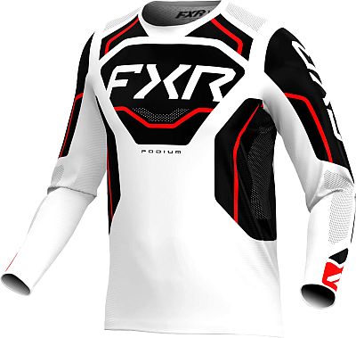 FXR Podium Relay MX White, jersey