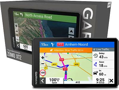 Garmin zümo XT2, Navigationssystem