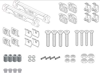 Givi OFCAM Onefit, Konfigurationssatz