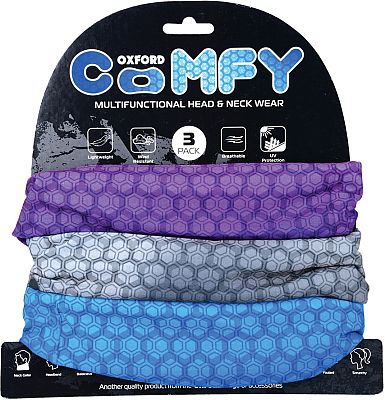Oxford Comfy Prismatic, couvre-chef multifonctionnel (6/6)