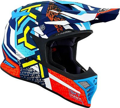 KYT Skyhawk Hyperflow, motocross helmet