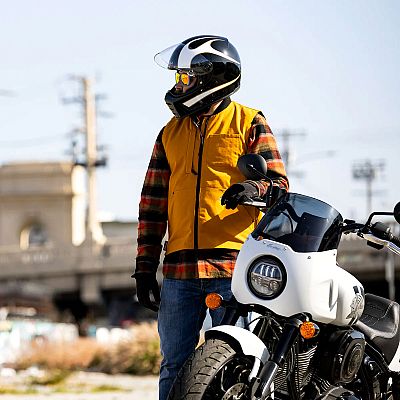 Biltwell Lane Splitter Flame, integraalhelm (12/17)