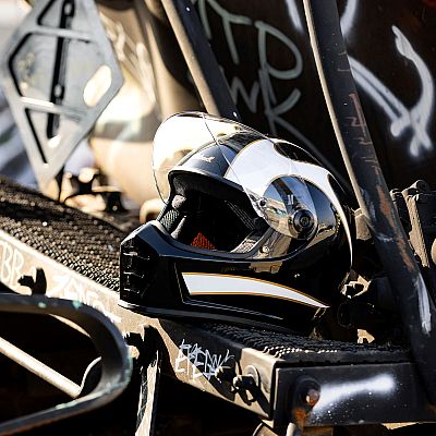 Biltwell Lane Splitter Flame, integraalhelm (14/17)