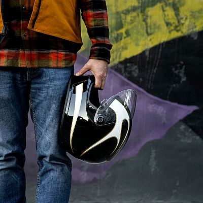 Biltwell Lane Splitter Flame, integraalhelm (16/17)