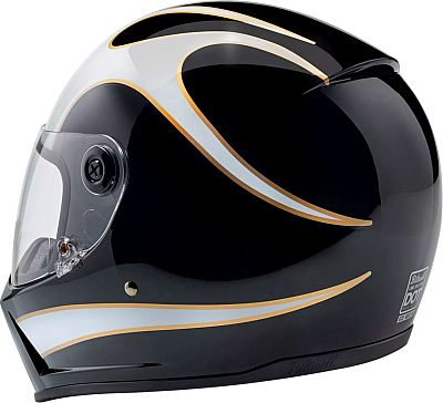 Biltwell Lane Splitter Flame, integraalhelm (5/17)