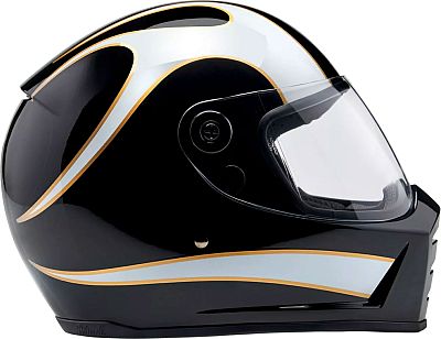Biltwell Lane Splitter Flame, integraalhelm (6/17)