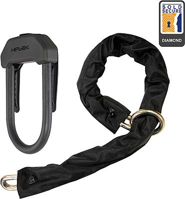 Hiplok DXXL, D-lock w chain