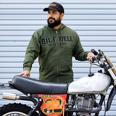 Biltwell Stencil, capuchon met rits (8/8)