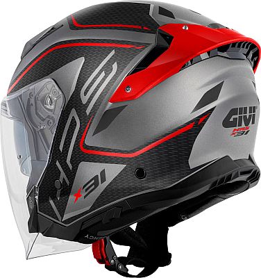 Givi X31 Graphic, casque ouvert (9/10)