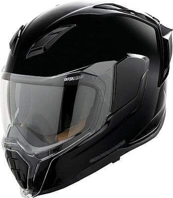 Icon Ultraflite Solid, kask pełnotwarzowy
