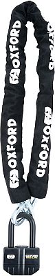 Oxford Boss 12mm, chain lock w alarm