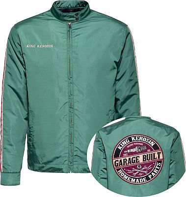 King Kerosin Garage Built, veste en textile