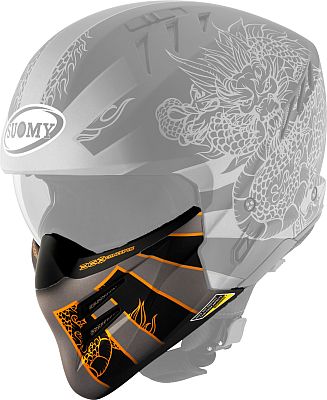 Suomy Armor Dragon, proteção do queixo