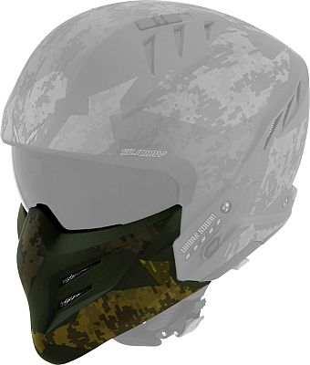 Suomy Urban Squad Camo, proteção do queixo