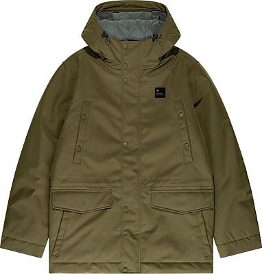 Vintage Industries Knox Parka, giacca in tessuto impermeabile
