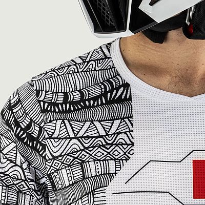 Leatt 3.5 White, ensemble jersey/pantalon textile (4/6)