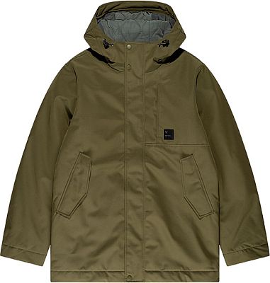 Vintage Industries Kylian Parka, giacca in tessuto impermeabile