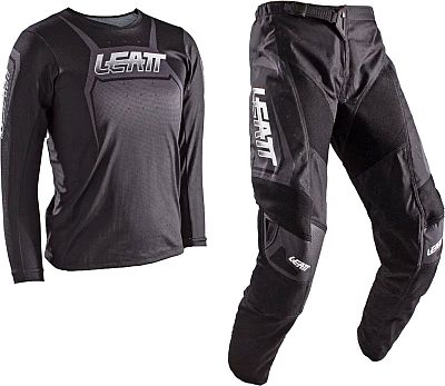 Leatt 3.5 Black, Zestaw dżersej/spodnie tekstylne dla dzieci