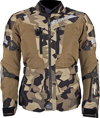 Leatt Adventure FlowTour 7.5 Camo, veste textile imperméable