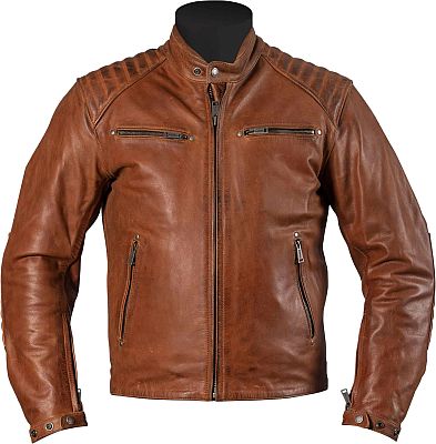 Helstons Rocket Buffalo, veste en cuir imperméable