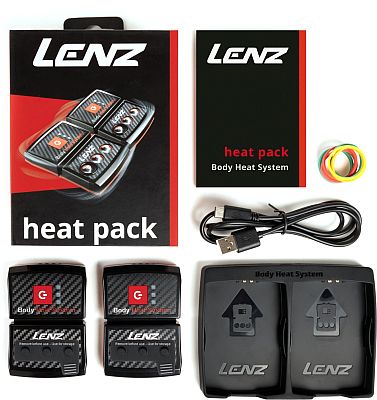 Lenz Heat Pack 2.0 Duo USB, Akku-Set