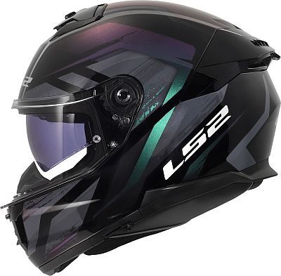 LS2 FF808 Stream II Fury Chameleon, capacete integral (2/9)