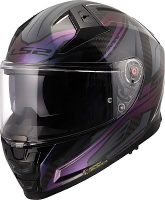 LS2 FF811 Vector II Carbon Savage, Integralhelm