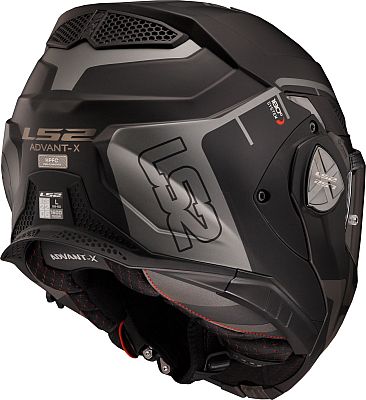 ls2 ff901 advant x spectrum helmet (Black/Grey/Blue, XXL (63/64)) Automotive The helmet can be fully opened LS2 FF901 Advant X Metryk,