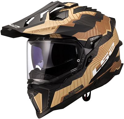 LS2 MX701 Explorer Carbon Trick, Endurohelm