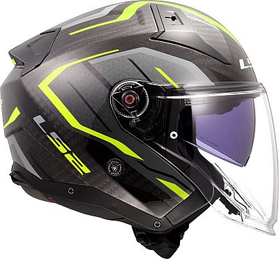 LS2 OF603 Infinity II Carbon Urus, полнолицевой шлем (24/25)
