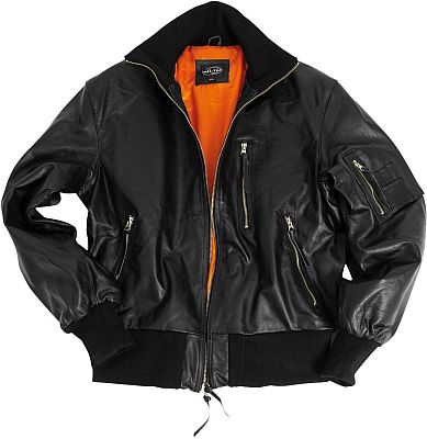 Mil-Tec BW Aviator, кожаная куртка