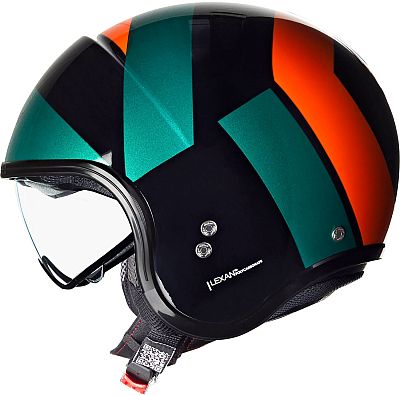 NOLAN N21 06 TANGENTE 347 – Casco Mini Jet In Policarbonato, Omologato UN/ECE 22-06, 100% Made In Italy, Taglia L