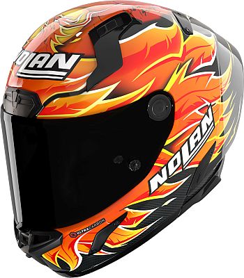 Nolan X-804 RS Ultra Carbon Replica Iannone 368, casco integral