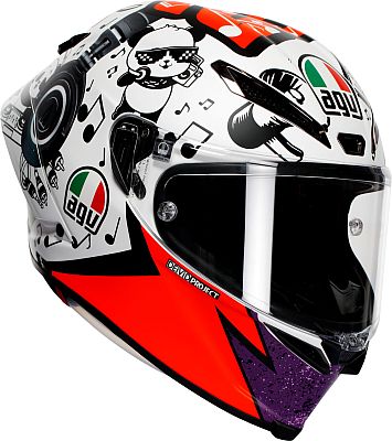 AGV Pista GP RR Guevara Motegi 2022, Integralhelm