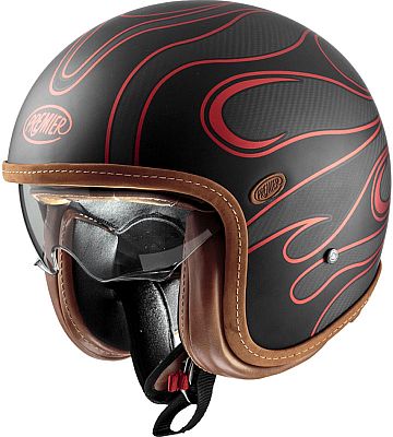 Premier Vintage Platinum ED. Carbon FR, open face helmet