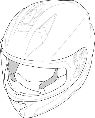 IXS Rapid 1.1 FF, накладки на щёки