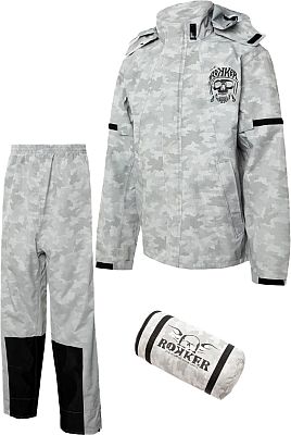 Rokker TRC Camo-Reflective, Regndragt 2pcs