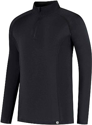 Rusty Stitches Merino Baselayer 200 Half Zip, chemise fonctionne