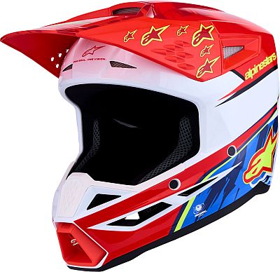 Alpinestars S-M3 Falcon, Motocrosshelm Jugend
