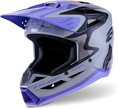 Alpinestars S-M3 Jettson, capacete de motocross jovem