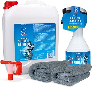S100 Motorcycle Quick Clean, paquete del taller